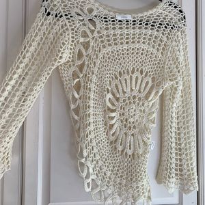 Millau knit sweater or beach cover up